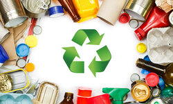 Neuigkeiten für Abfallbeauftragte (Fortbildungslehrgang) diverse Müllsorten für Recycling