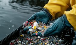 Mikroplastik in Kläranlagen Wasserprobe Mikroplastik